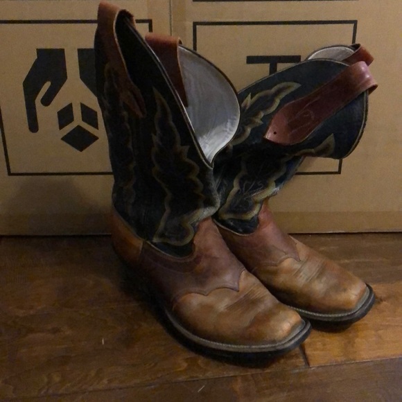 Olathe Boot Co. Shoes Olathe Mens Size 95d Cowboy Boots Poshmark